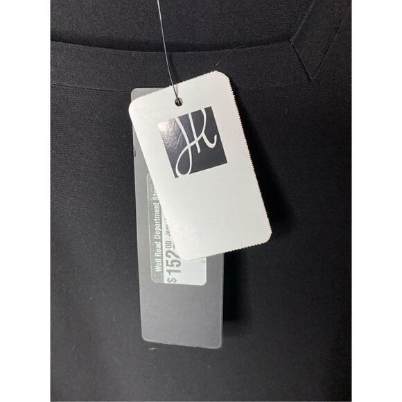 Joseph Ribkoff NWT black square neck top size 8 - Picture 7 of 9